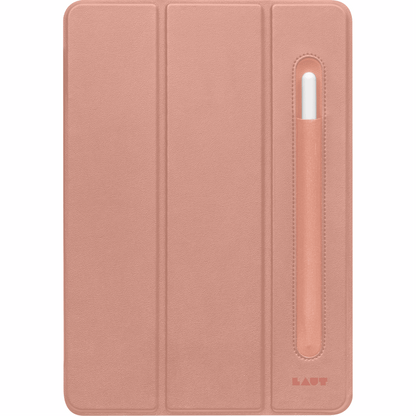 LAUT - iPad Air 10.9" (2020) hochwertige Schutzhülle mit Stand- und Sleep-/Wakefunktion sowie Apple Pencil Abteil - Rosegold - Pazzar.ch