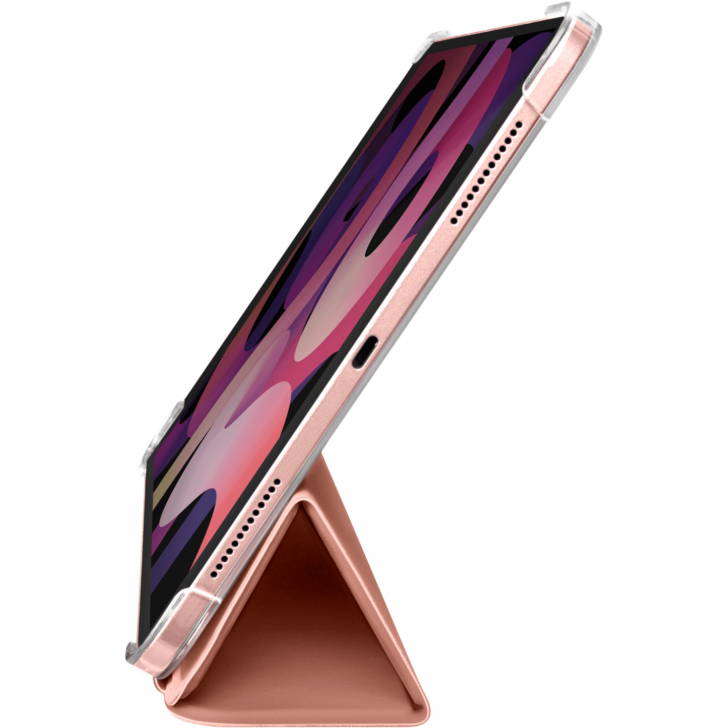 LAUT - iPad Air 10.9" (2020) hochwertige Schutzhülle mit Stand- und Sleep-/Wakefunktion sowie Apple Pencil Abteil - Rosegold - Pazzar.ch