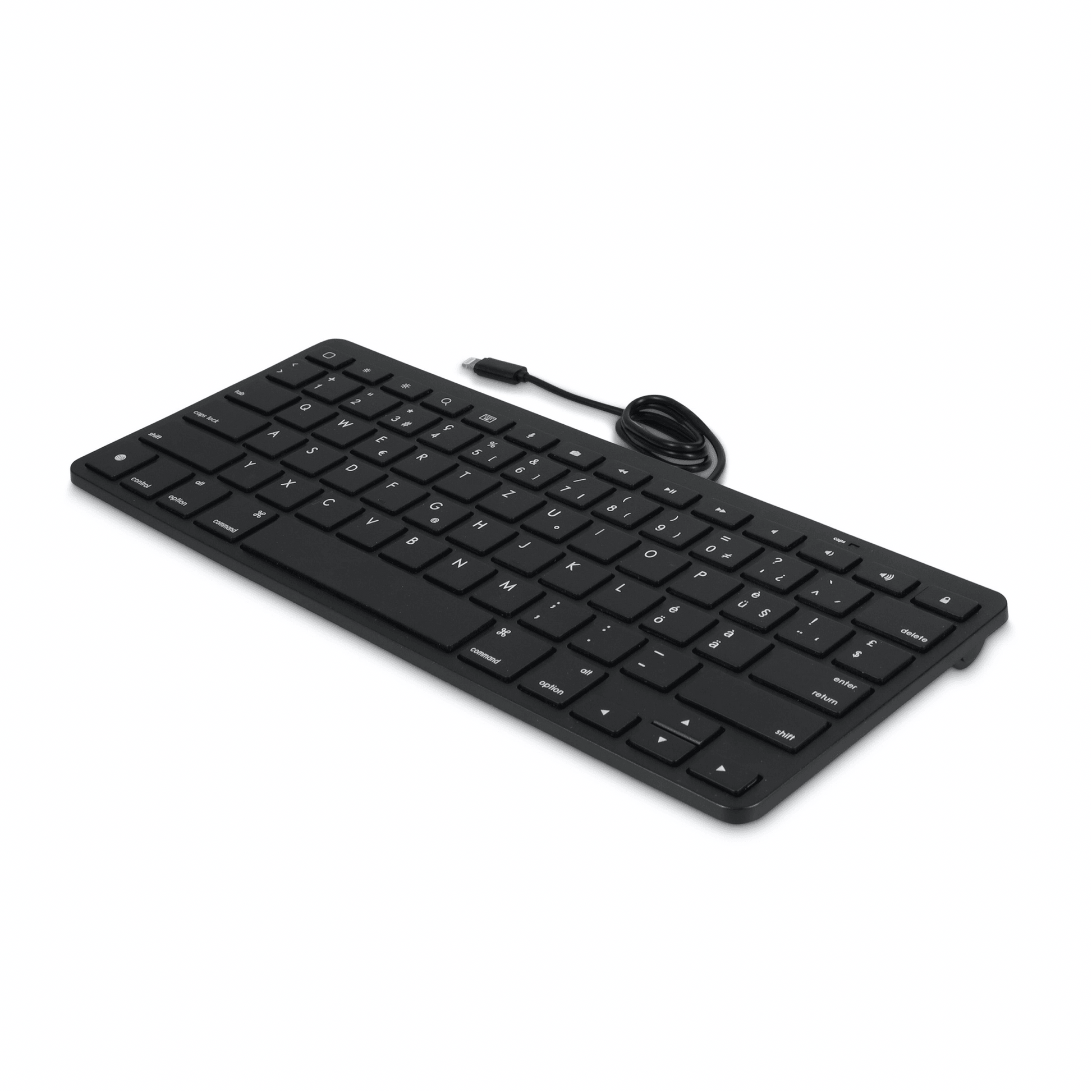 LMP - Lightning Tastatur für alle iPad, iPhone & iPods - Schwarz