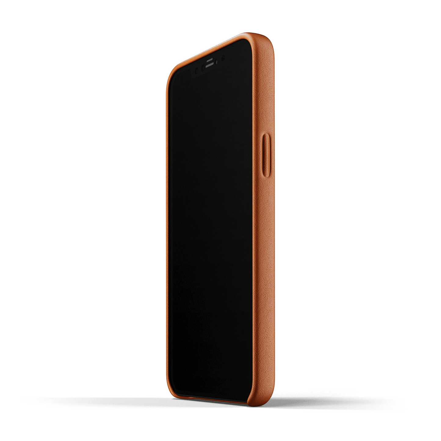 Mujjo - iPhone 12 / iPhone 12 Pro Full Leather Case - Braun - Pazzar.ch