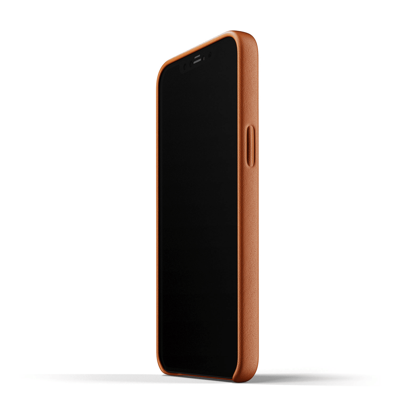 Mujjo - iPhone 12 Pro Max Full Leather Case - Braun - Pazzar.ch