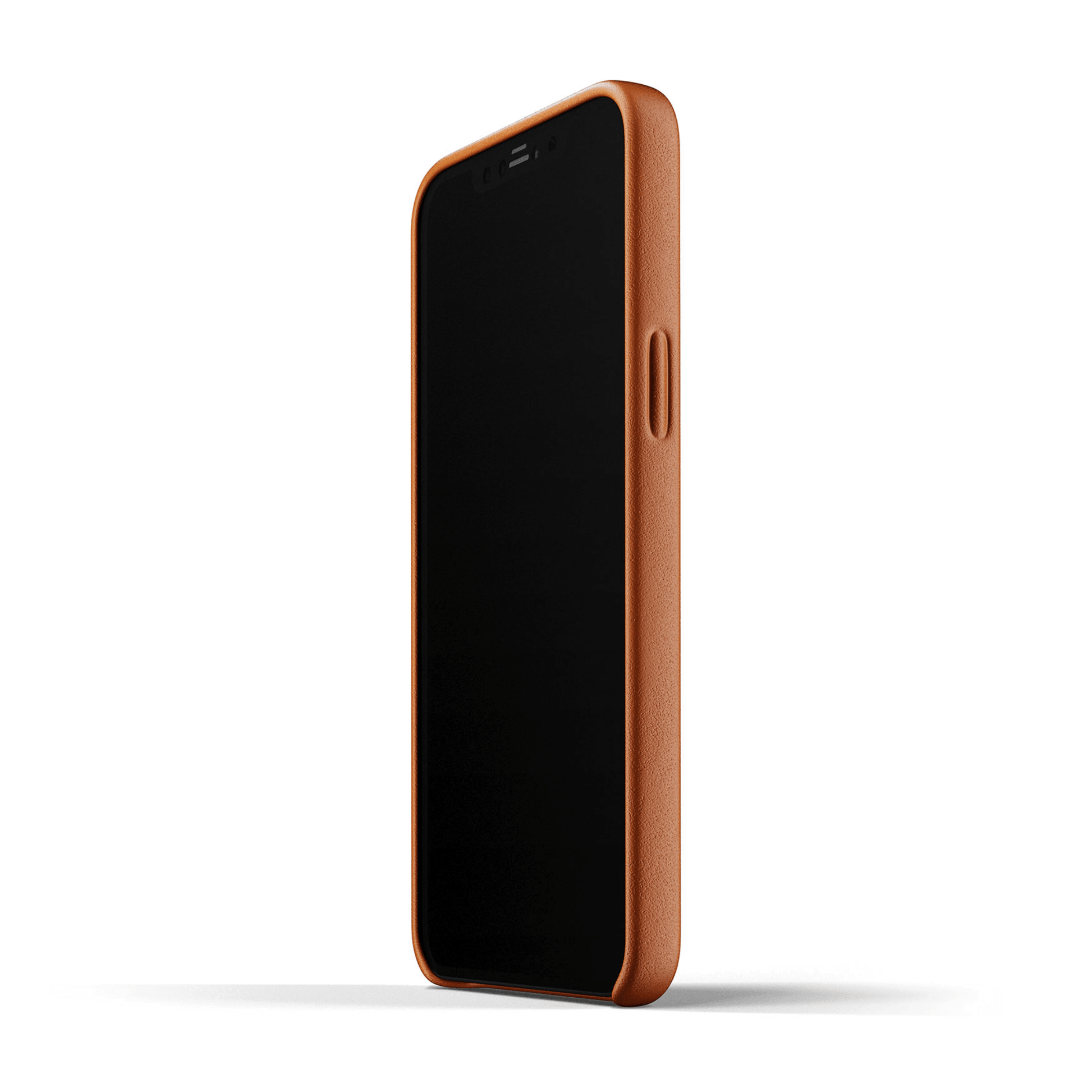 Mujjo - iPhone 12 Pro Max Full Leather Case - Braun