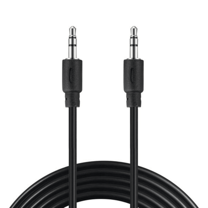 Sandberg - (2m) MiniJack Audio AUX Klinke 3.5mm Verbindungskabel - Schwarz - Pazzar.ch