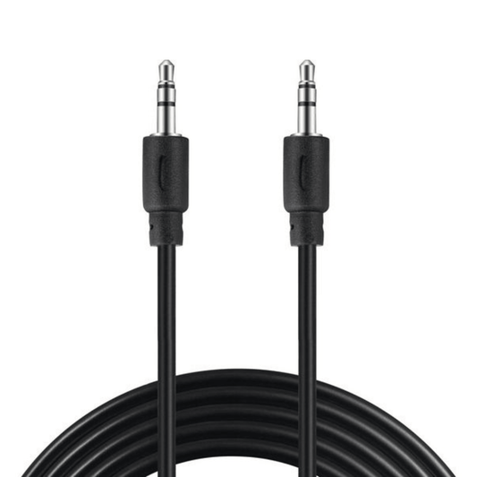 Sandberg - (2m) MiniJack Audio AUX Klinke 3.5mm Verbindungskabel - Schwarz - Pazzar.ch