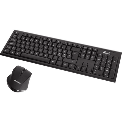 Sandberg - Wireless Office Desktop Set Tastatur & Maus - Schwarz - Pazzar.ch