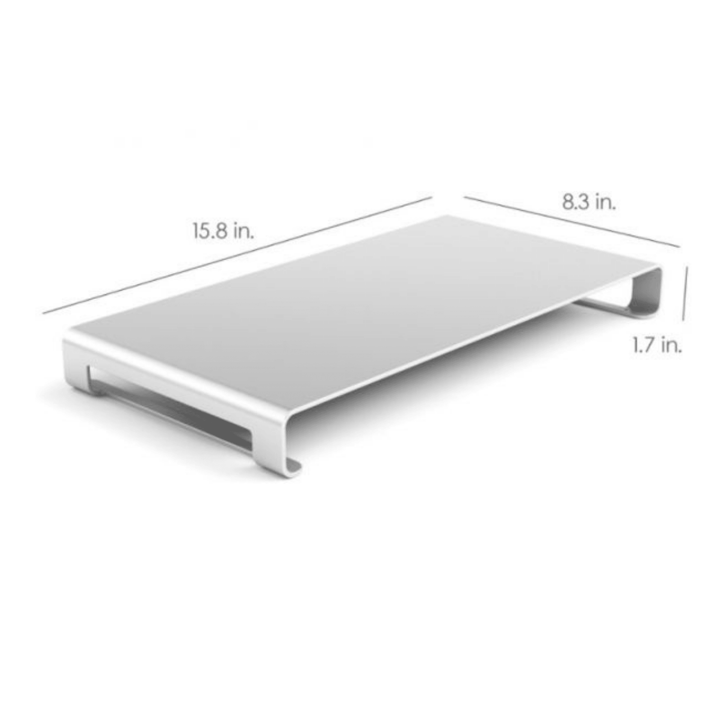 Satechi - Aluminum Monitor Ständer passend für MacBook oder iMac - Silber - Pazzar.ch