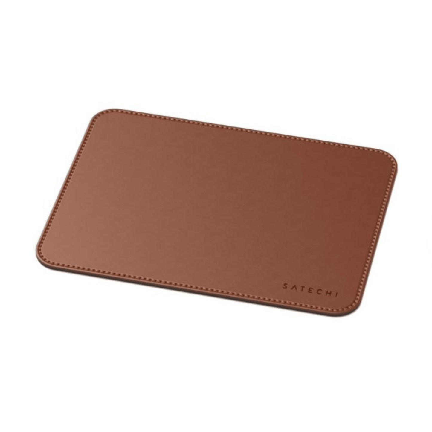 Satechi - Eco-Leather Mausmatte mit Anti-Rutsch Haftung - Braun - Pazzar.ch