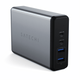 Satechi - 108W 4-Port Ladegerät mit 2x USB-C PD Ladeports (1x 90W / 1x 18W) und 2x USB-A Ports (12W) - Space Gray