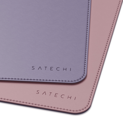 Satechi - Dual Eco-Leather Deskmate Leder Schreibtischunterlage - Pink / Purple - Pazzar.ch