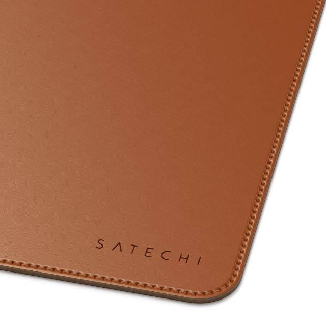 Satechi - Eco-Leather Deskmate Leder Schreibtischunterlage - Braun