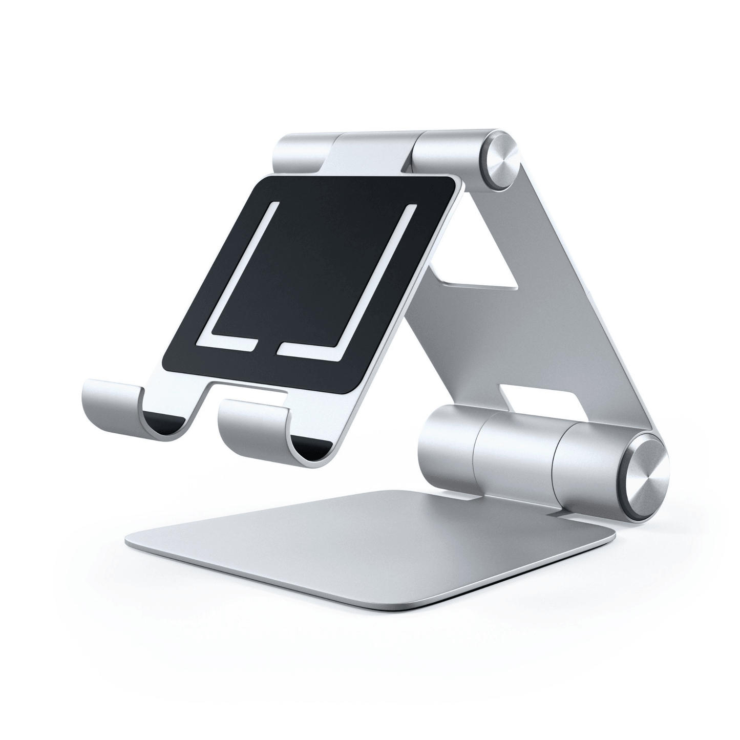 Satechi - Edle mobile Aluminium Halterung mit verstellbarem Winkel für Smartphones, iPads und Tablets - Silber - Pazzar.ch