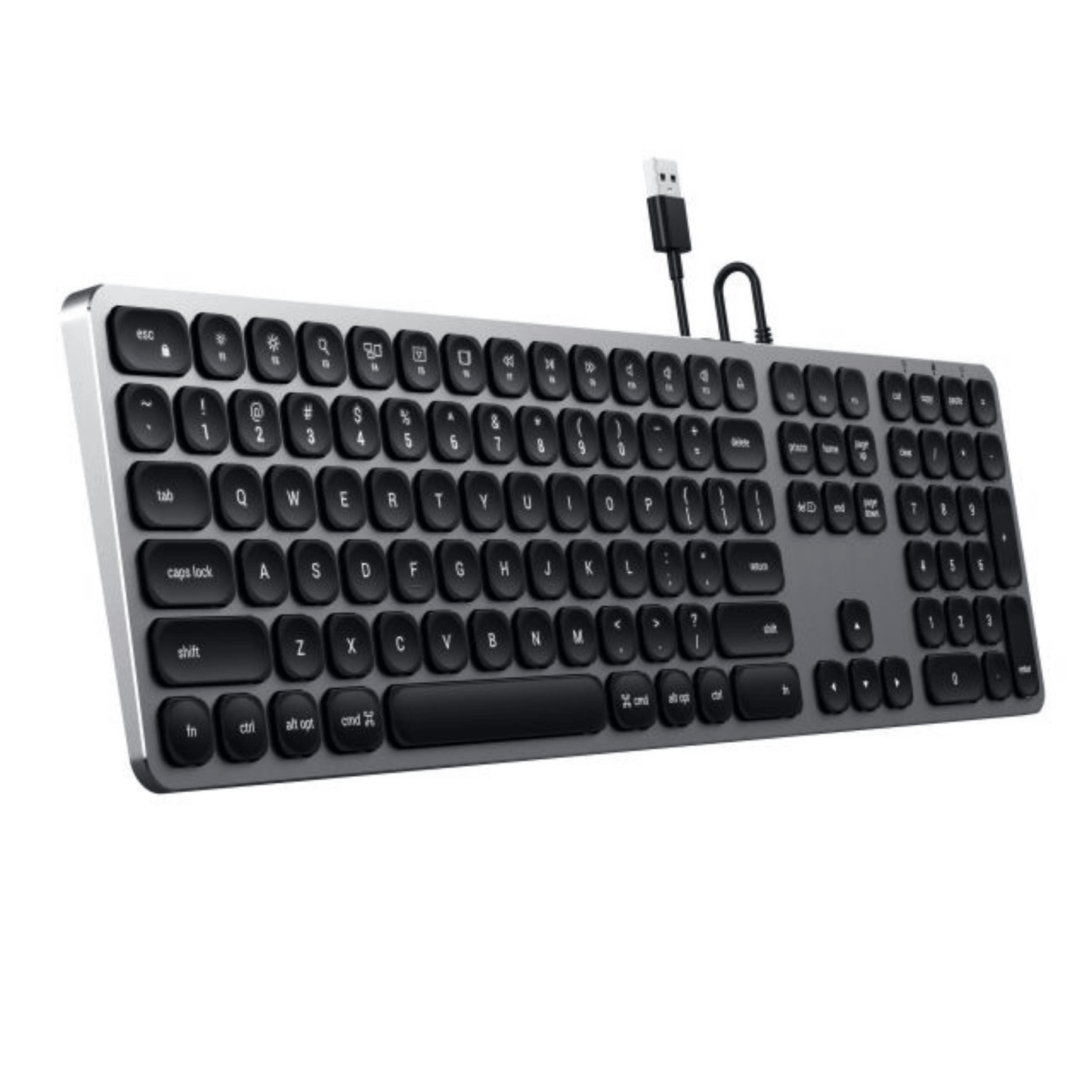 Satechi - USB Tastatur mit Schweizer Layout - Space Gray - Pazzar.ch