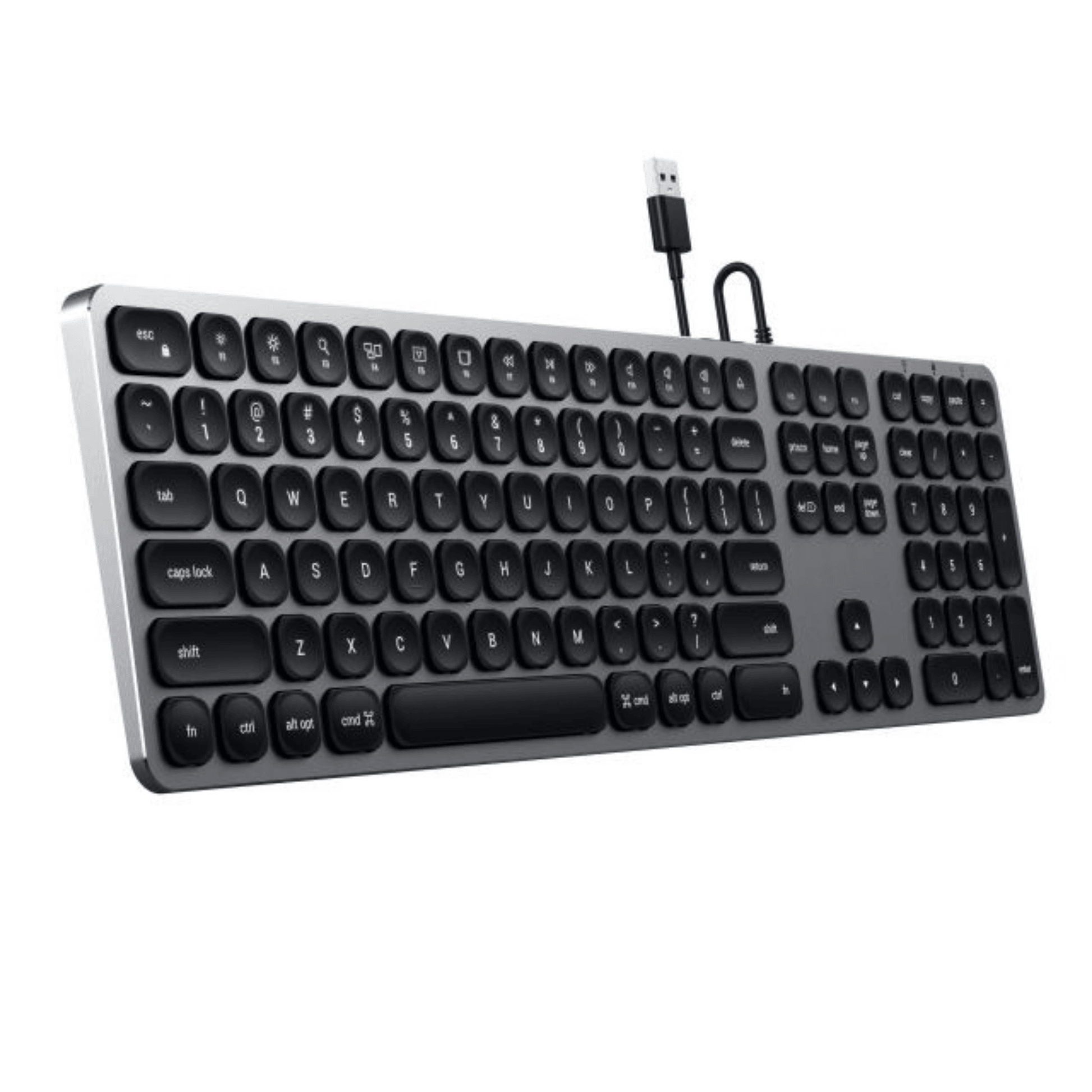 Satechi - USB Tastatur mit Schweizer Layout - Space Gray