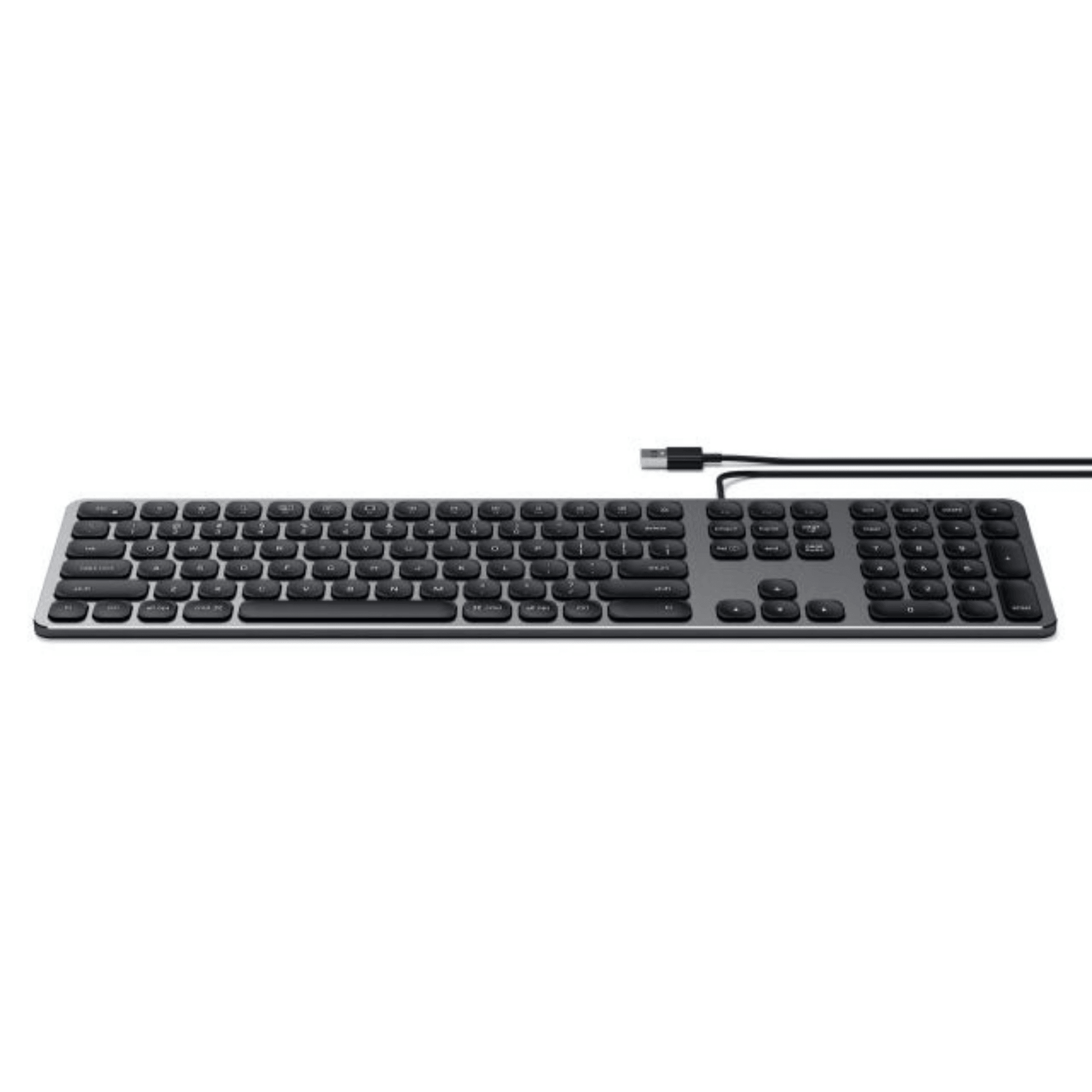 Satechi - USB Tastatur mit Schweizer Layout - Space Gray