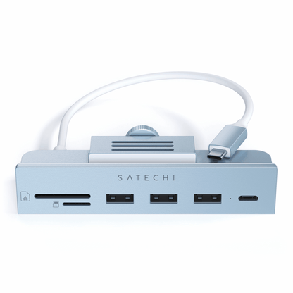 Satechi - USB-C Clamp Hub für iMac 24" - Hellblau - Pazzar.ch