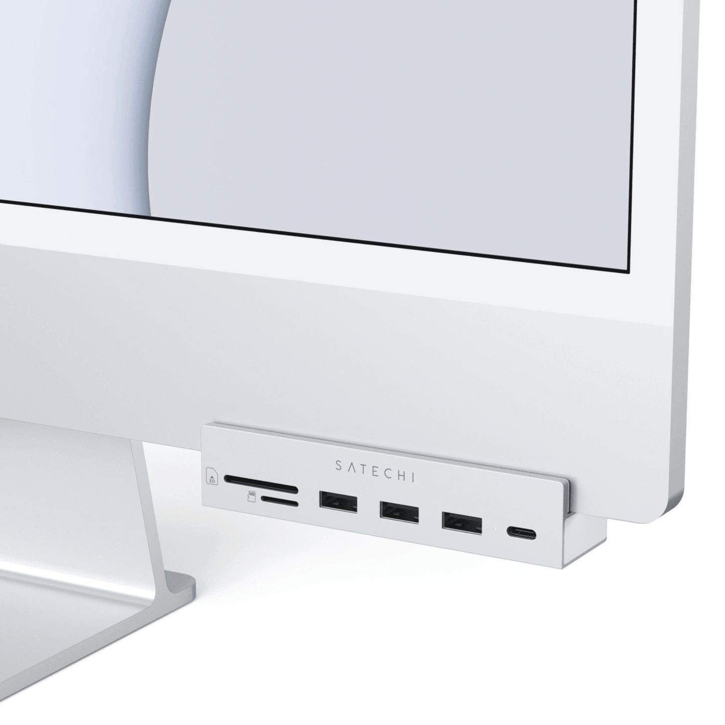 Satechi - USB-C Clamp Hub für iMac 24" - Silber - Pazzar.ch