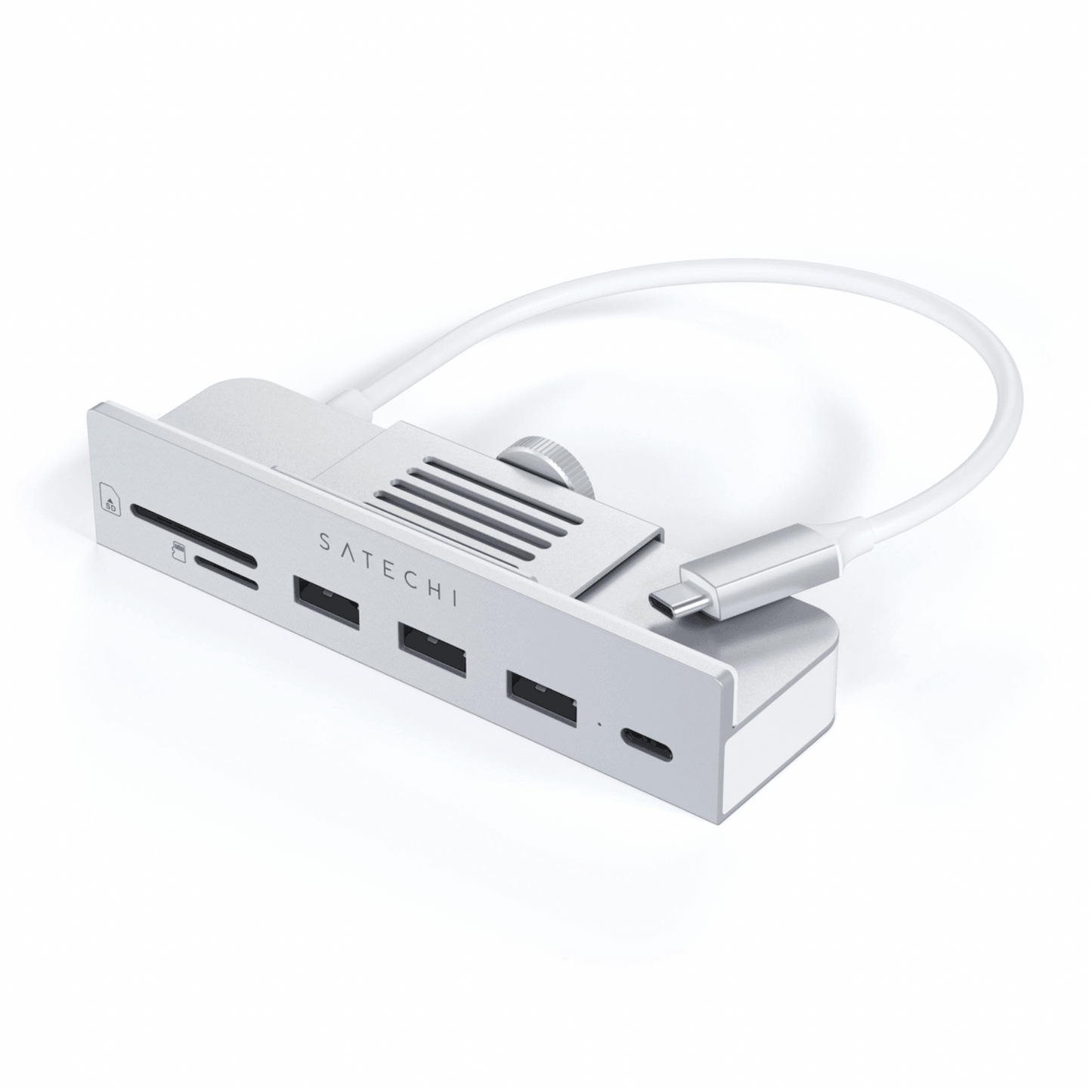 Satechi - USB-C Clamp Hub für iMac 24" - Silber - Pazzar.ch