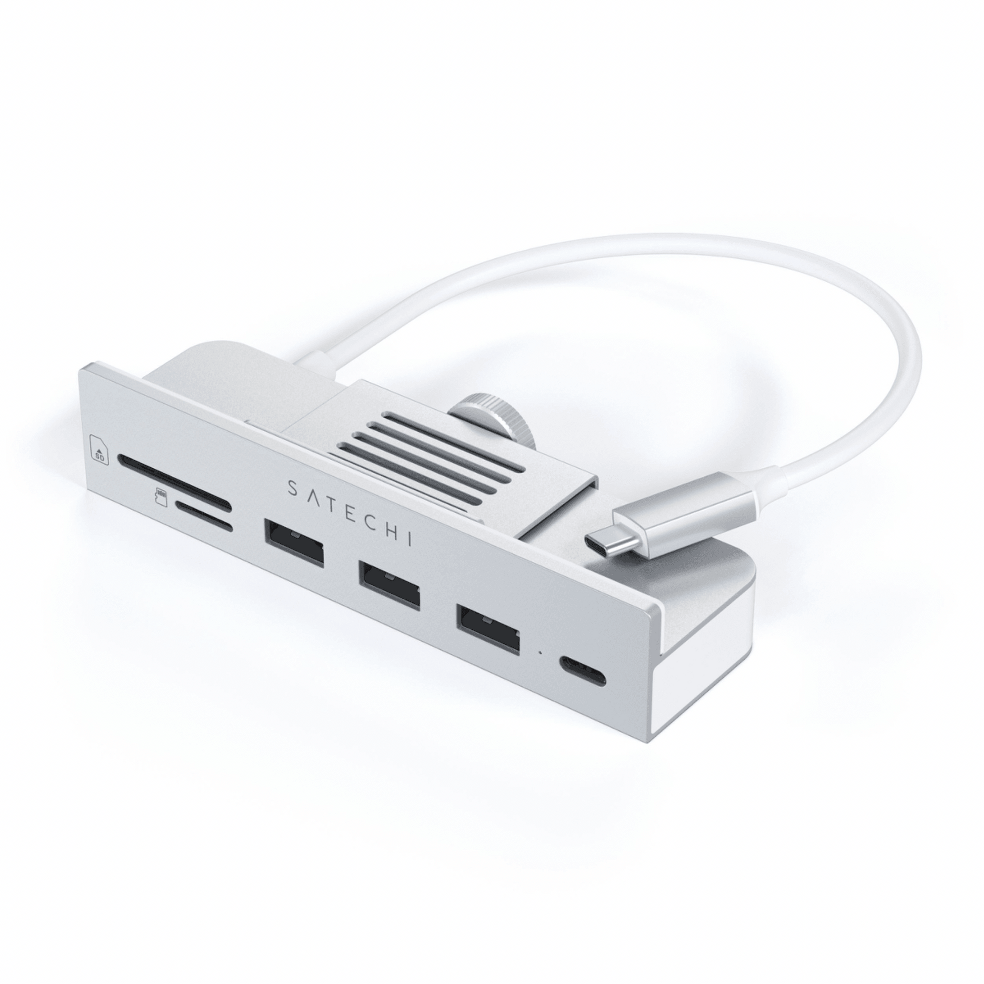 Satechi - USB-C Clamp Hub für iMac 24" - Silber