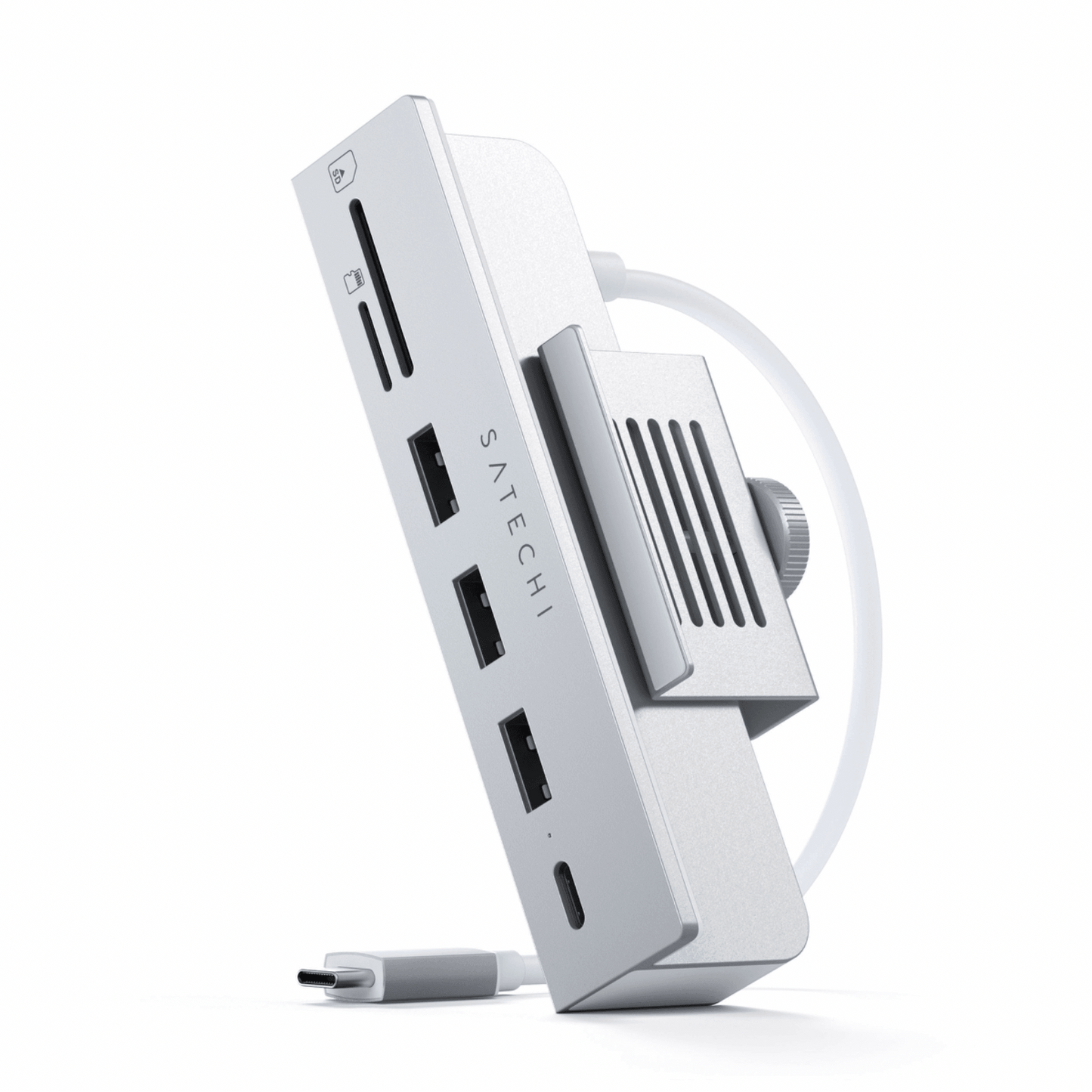 Satechi - USB-C Clamp Hub für iMac 24" - Silber - Pazzar.ch