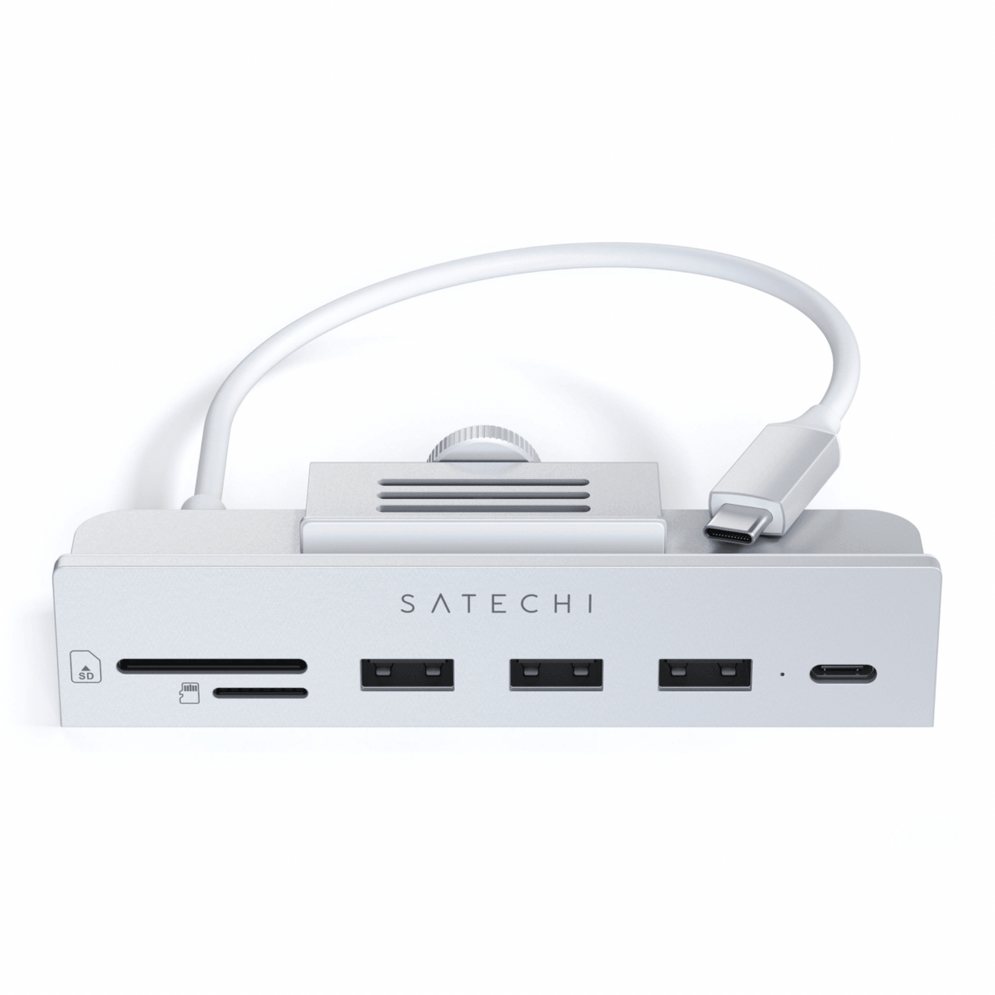 Satechi - USB-C Clamp Hub für iMac 24" - Silber