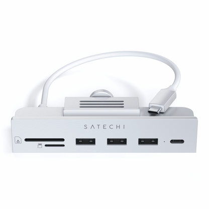 Satechi - USB-C Clamp Hub für iMac 24" - Silber - Pazzar.ch