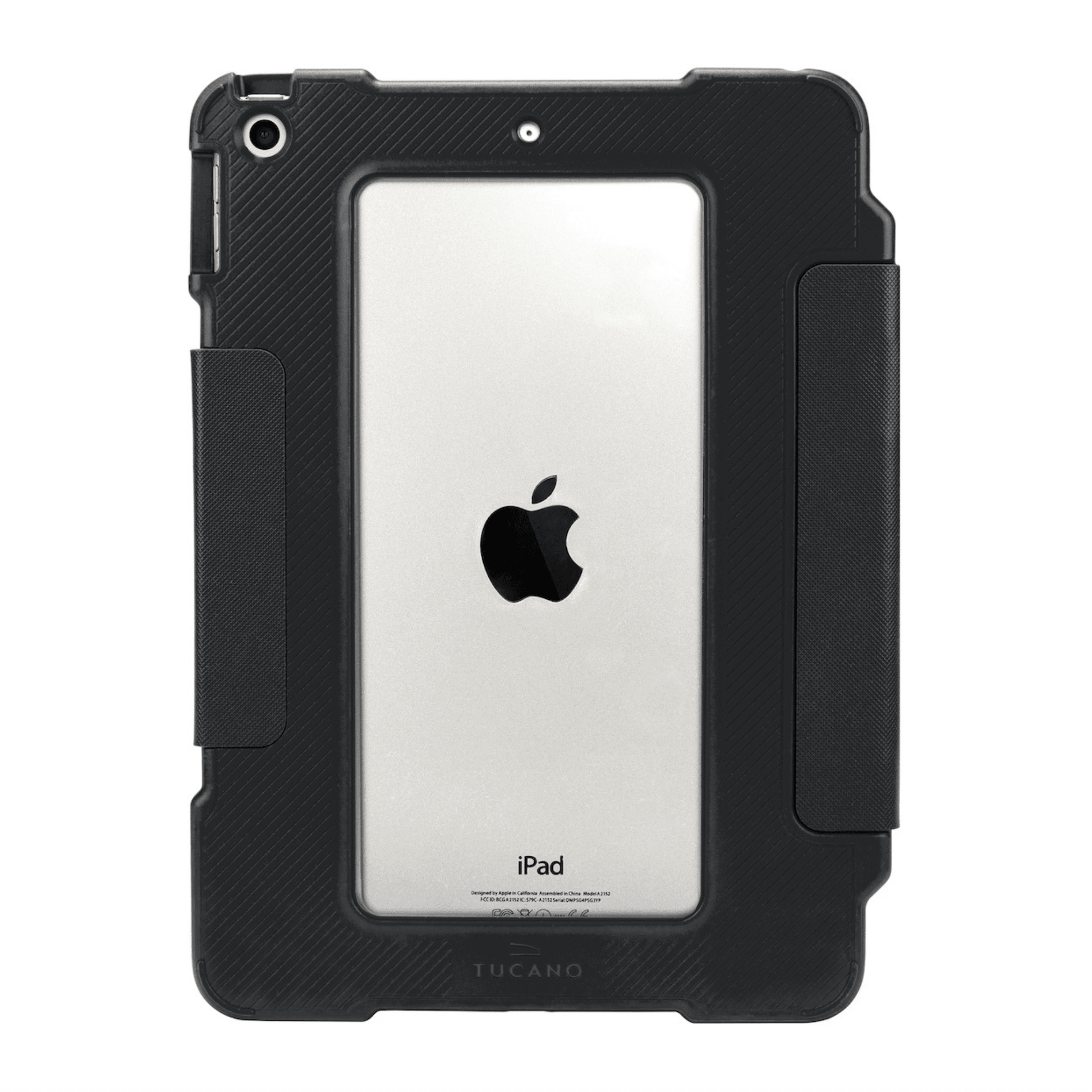 Tucano - iPad 10.2" (2019 - 2021) Shock resistentes Case mit Pencil-Halter im Innern - Schwarz