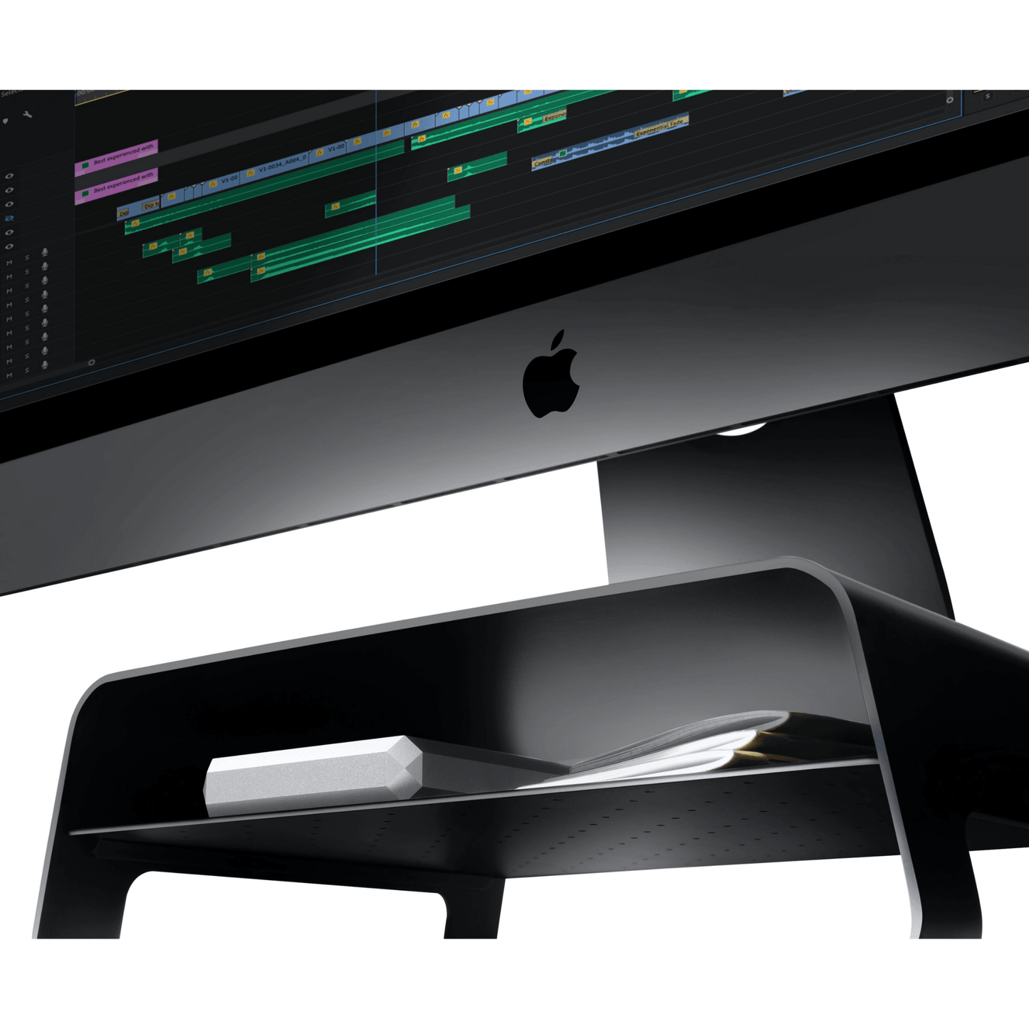 Twelve South - Alu Ständer passend zu allen iMacs - Matt Black - Pazzar.ch