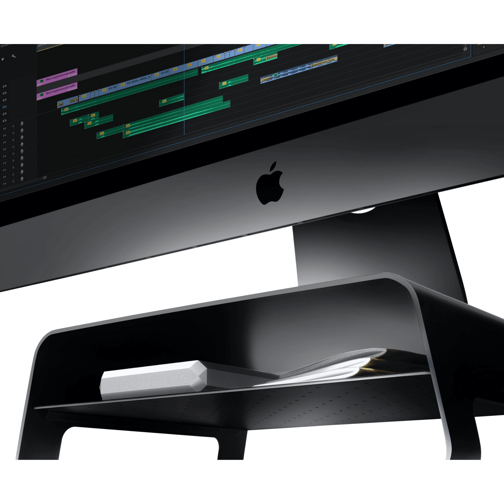 Twelve South - Alu Ständer passend zu allen iMacs - Matt Black