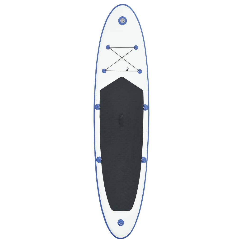 Stand Up Paddle Surfboard SUP Aufblasbar Blau und Weiß - Pazzar.ch