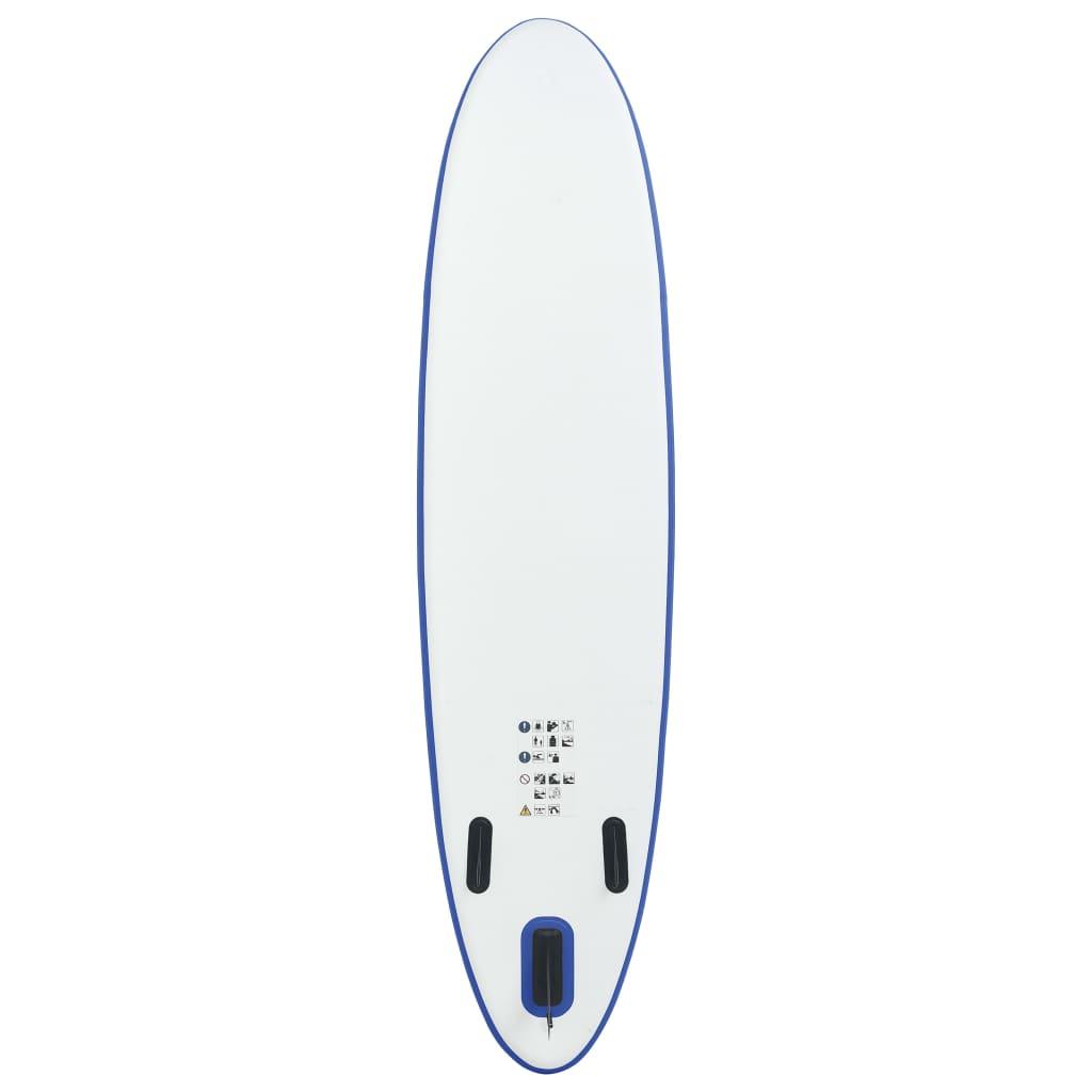 Stand Up Paddle Surfboard SUP Aufblasbar Blau und Weiß - Pazzar.ch