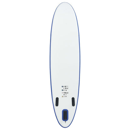 Stand Up Paddle Surfboard SUP Aufblasbar Blau und Weiß - Pazzar.ch