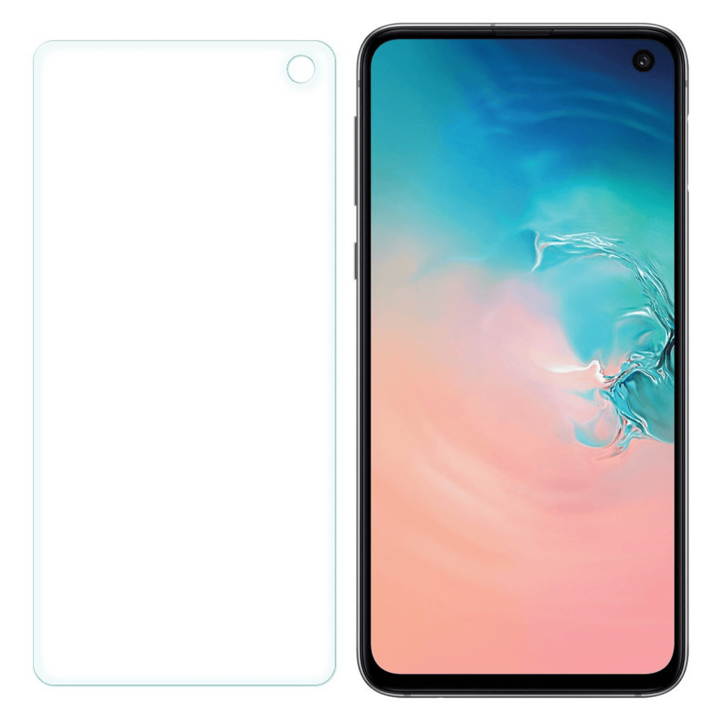 Wozinsky - Samsung Galaxy S10e Panzerglas Full-Screen 3D Vollbild Displayschutzglas - Transparent - Pazzar.ch