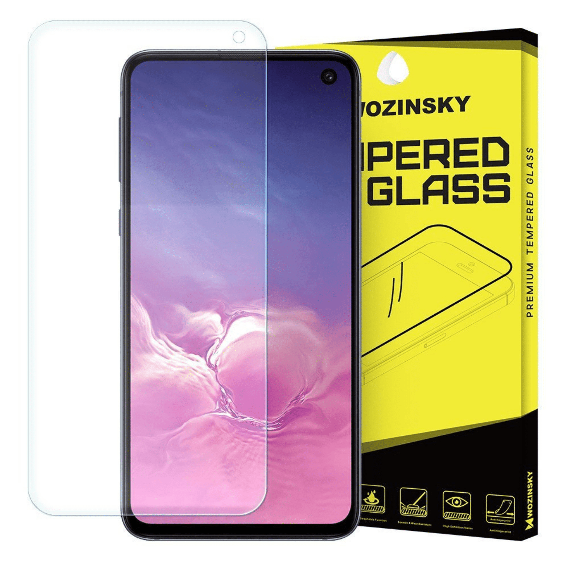 Wozinsky - Samsung Galaxy S10e Panzerglas Full-Screen 3D Vollbild Displayschutzglas - Transparent