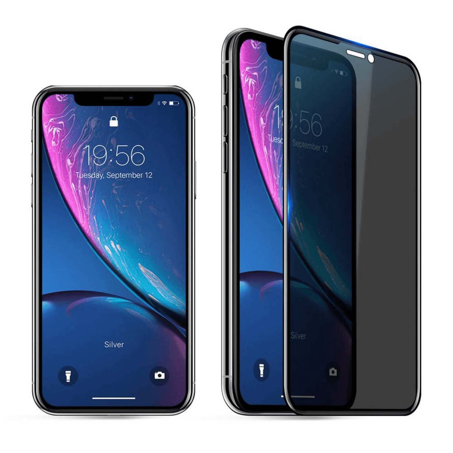 ZIFRIEND - iPhone 11 Pro Japanisches Asahi Privacy Vollbild Displayschutz Glas - Schwarz - Pazzar.ch