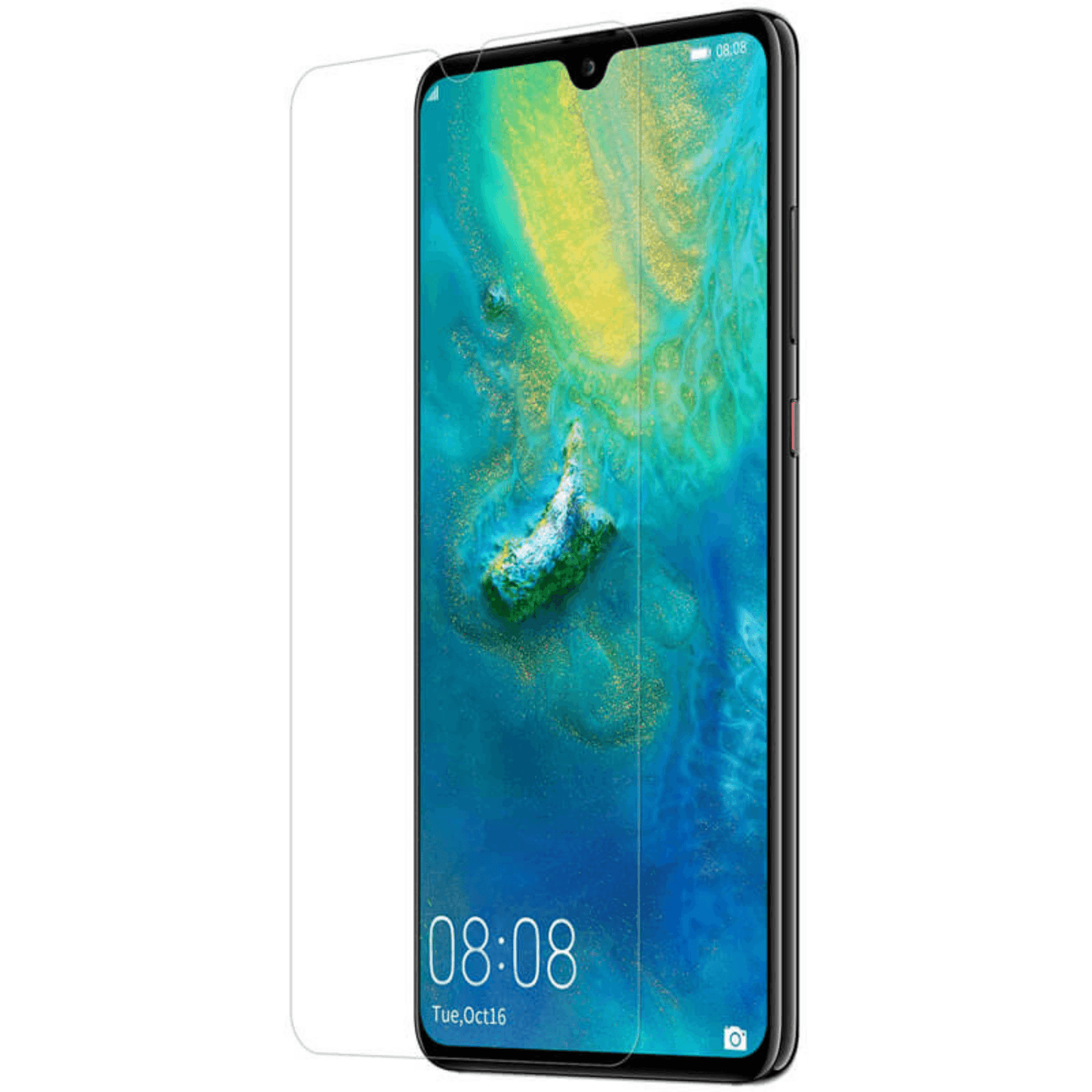 Huawei Mate 20 Panzerglas Displayschutzglas Case Friendly - Transparent - Pazzar.ch