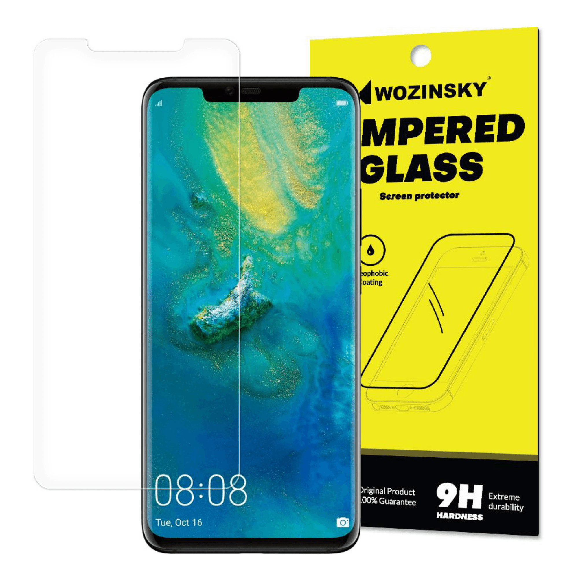 Wozinsky - Huawei Mate 20 Pro Panzerglas Displayschutzglas - Transparent