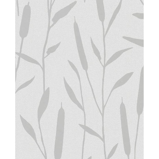 Topchic Tapete Reed Plumes Metallic-Grau - Pazzar.ch