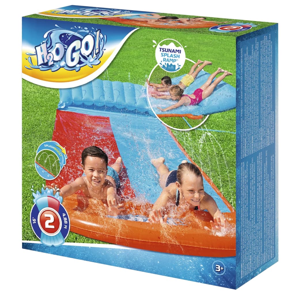 Bestway H2OGO Wasserrutsche Tsunami Splash Ramp Doppelseitig - Pazzar.ch