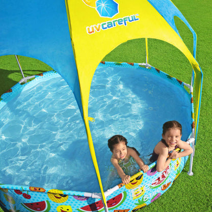 Bestway Steel Pro UV Careful Aufstellpool für Kinder 244x51 cm - Pazzar.ch