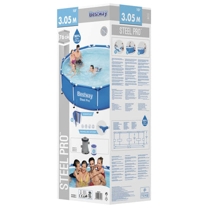 Bestway Steel Pro Swimming-Pool 305x76 cm - Pazzar.ch