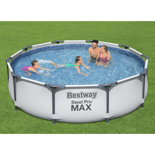 Bestway Steel Pro MAX Swimmingpool-Set 305x76 cm - Pazzar.ch