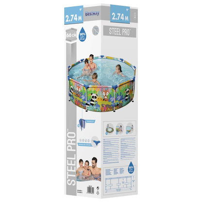 Bestway Steel Pro MAX Swimming Pool 274x66 cm - Pazzar.ch