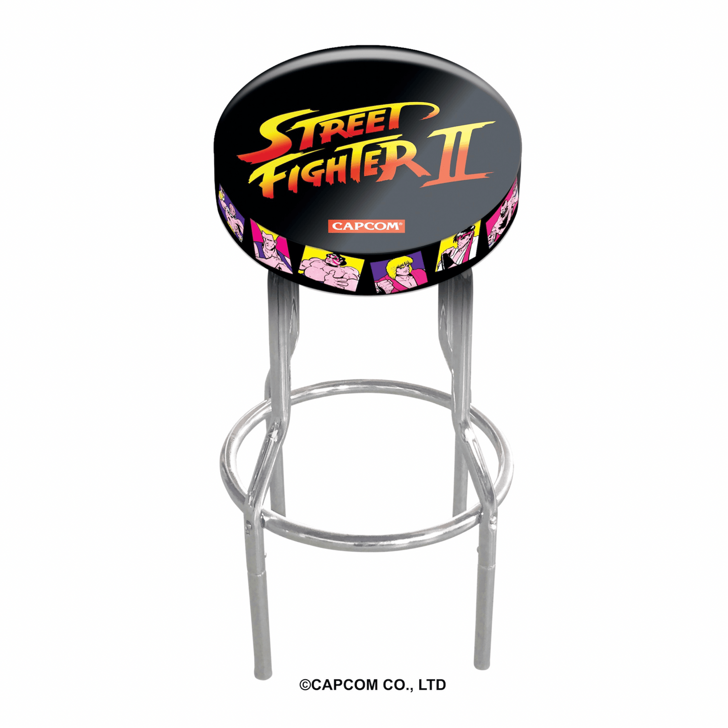 Arcade1Up - Höhenverstellbarer Hocker für alle Spielautomaten Street Fighert - Pazzar.ch