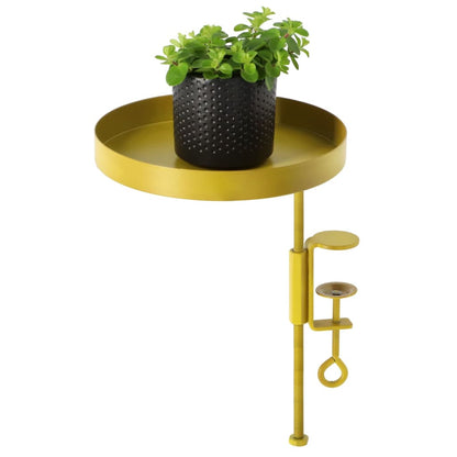 Esschert Design Blumentopfhalter mit Klemme Rund Golden M - Pazzar.ch