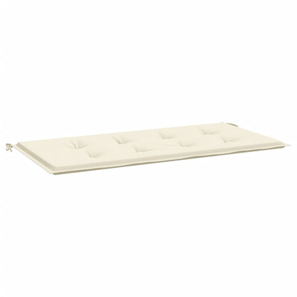 Gartenbank-Auflage Creme 120x50x3 cm Oxford-Gewebe - Pazzar.ch