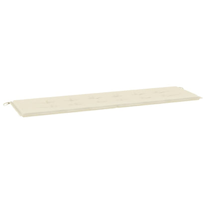 Gartenbank-Auflage Creme 180x50x3 cm Oxford-Gewebe - Pazzar.ch