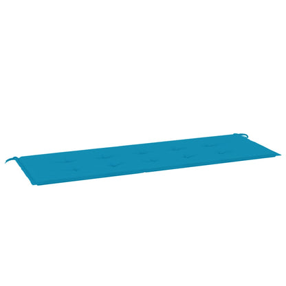 Gartenbank-Auflage Blau 150x50x3 cm Oxford-Gewebe - Pazzar.ch
