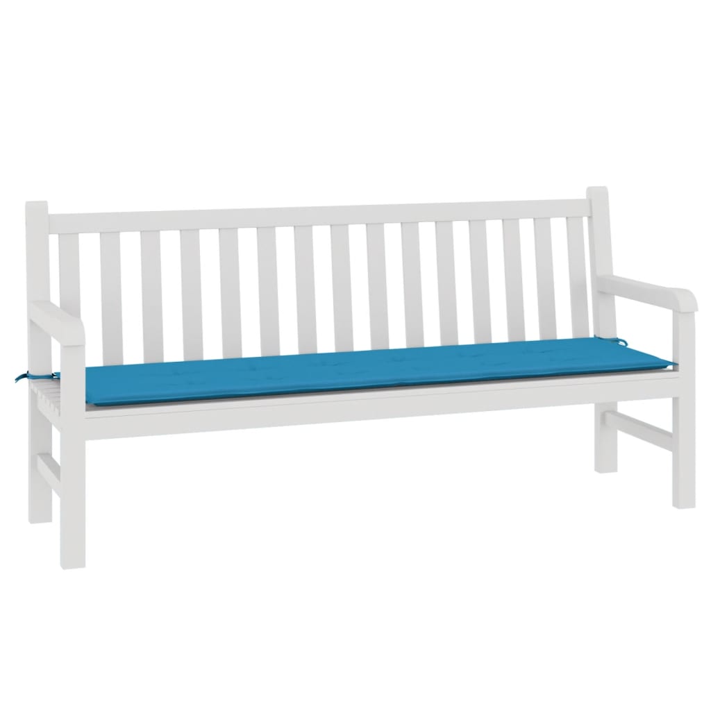 Gartenbank-Auflage Blau 180x50x3 cm Oxford-Gewebe - Pazzar.ch