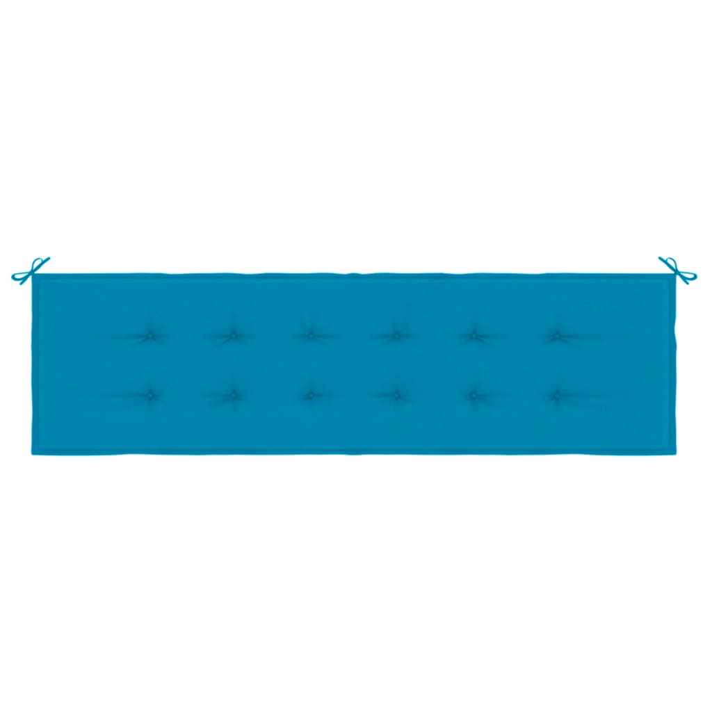 Gartenbank-Auflage Blau 180x50x3 cm Oxford-Gewebe - Pazzar.ch