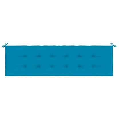 Gartenbank-Auflage Blau 180x50x3 cm Oxford-Gewebe - Pazzar.ch